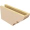 Ekena Millwork 4in. W x 8in. H x 16in. L Ridgewood Woodgrain TimberThane Rafter Tail, Primed Tan RFTUR04X08X16RIDRCPR - alternate 3